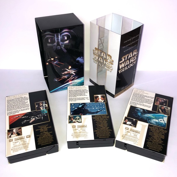 Vintage! Rare! Star Wars Trilogy VHS Box Set, 2000 Lucasfilm LTD - Picture 2 of 15